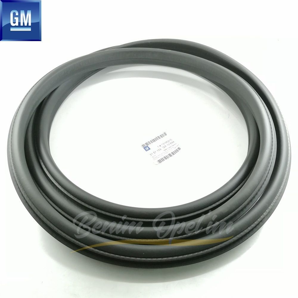 Opel Meriva A Front Door Dust Seal Right Left Compatible GM Original 5157159 - 13145215