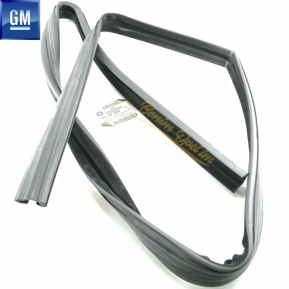 Product Code : 5148059 - Opel Astra G Left Front Door Window Seal GM Original 5148059 - 93240597