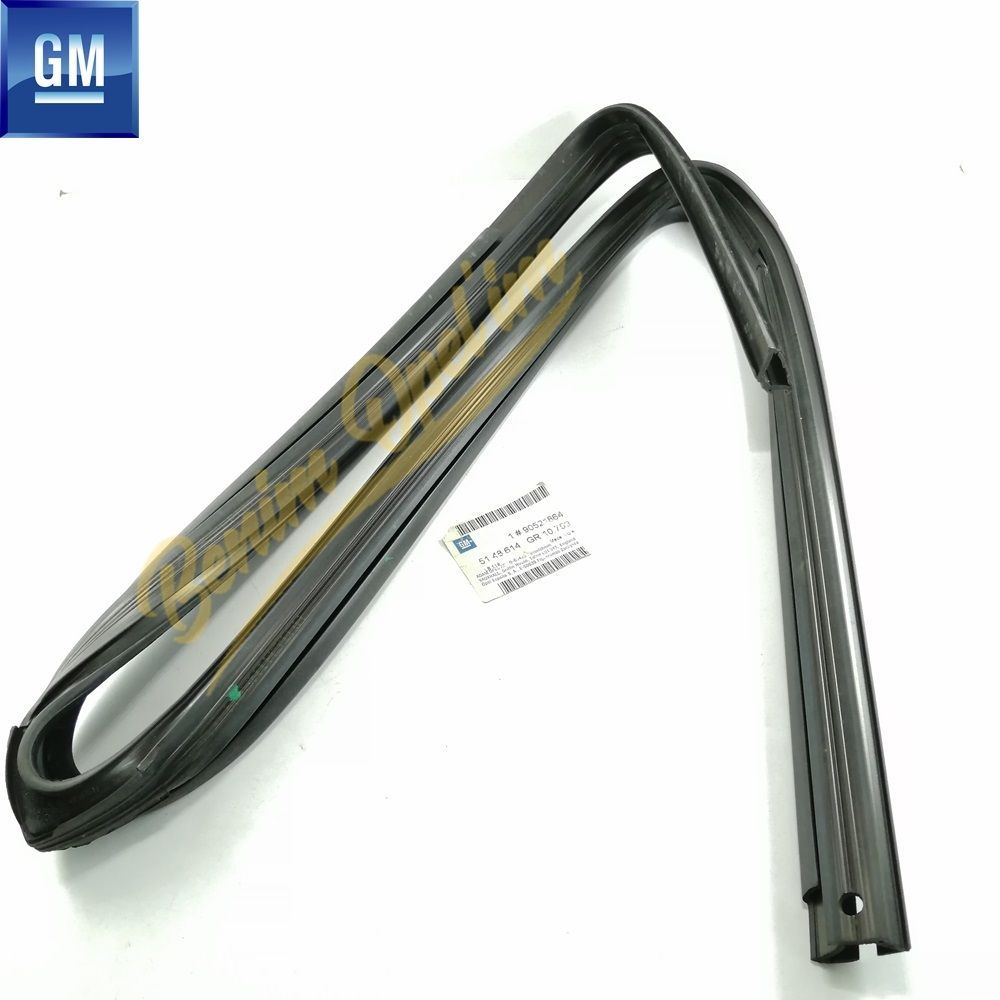 Product Code : 5148614 - Opel Astra G Right Rear Door Window Upper Seal GM Original 5148614 - 90521864