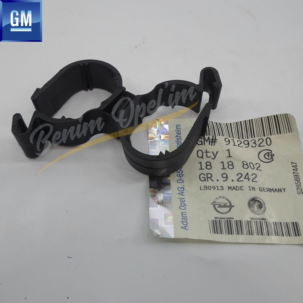 Dual Ventilation Hose Clamp Opel Astra H, Combo B, Corsa B D, Insignia, Mokka, Vectra B C, Zafira B C GM Genuine 1818802 - 9129320