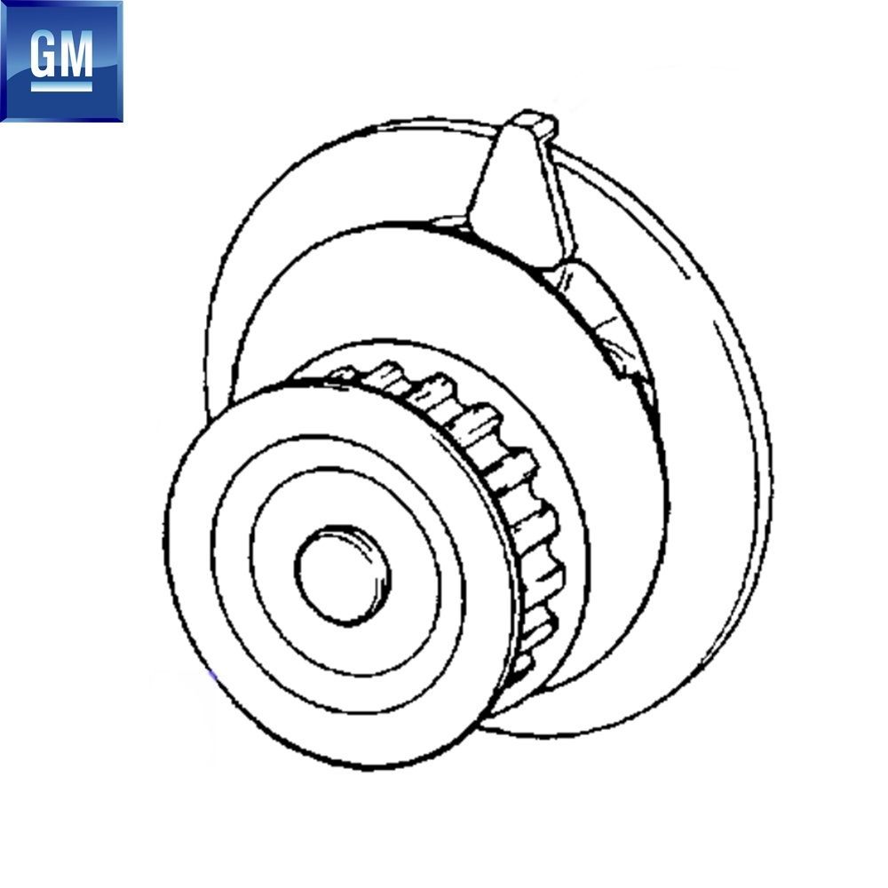 Product Code : 1334054 - Complete Recirculation Water Pump 1.6/1.8/2.0 Opel Omega A B, Vectra A B, Astra F, Calibra, Frontera A GM Original 1334054 - 90444123