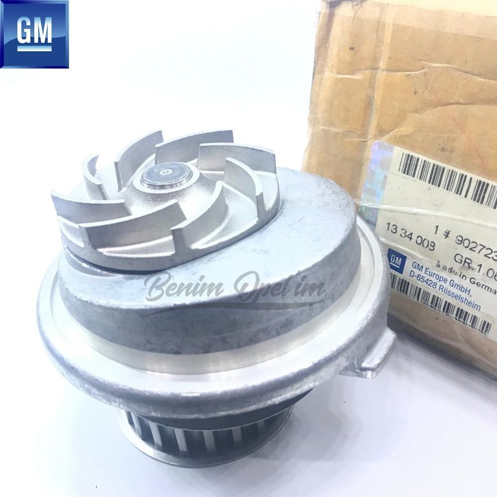 Product Code : 1334008 - Complete Recirculation Water Pump 1.6/1.8/2.0 Opel Astra F, Omega A, Vectra A, Calibra, Frontera A GM Genuine 1334008 - 90272361