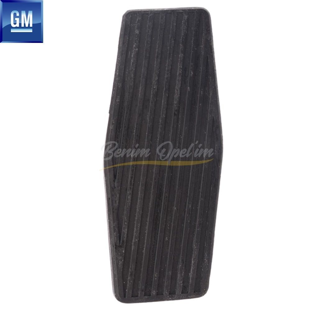 Accelerator Pedal Rubber Black Opel Astra F G, Zafira A, Omega A B, Vectra A B, Calibra GM Genuine 842736 - 90232022