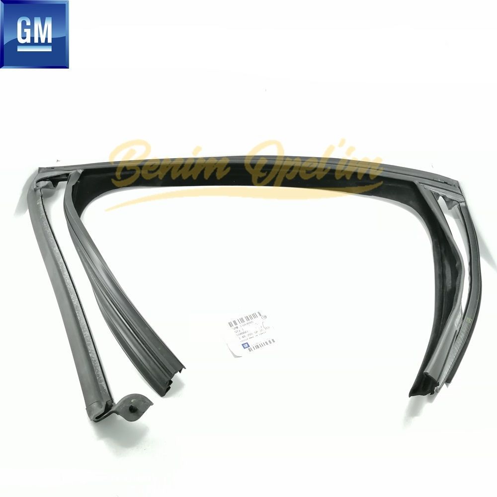 Product Code : 148200 - Opel Astra J HB Chromed Left Rear Door Glass Scraper Wick GM Original 148200 - 13264885 - 13264885