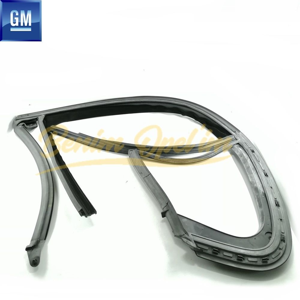 Opel Insignia A Left Rear Door Window Frame Seal GM Genuine 148426 - 22878935