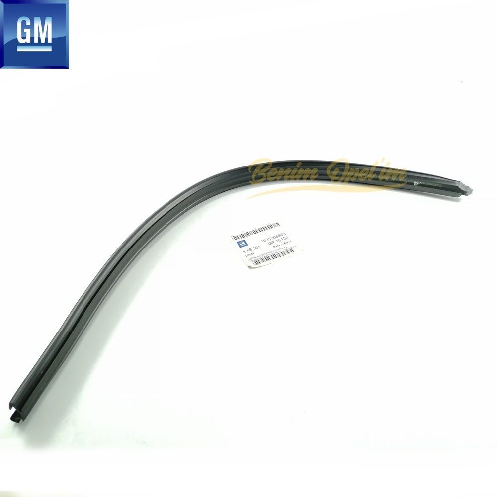 Product Code : 148381 - Opel Astra H Sedan Right Rear Door Glass Outer Scraper Wick GM Genuine 148381 - 93308653