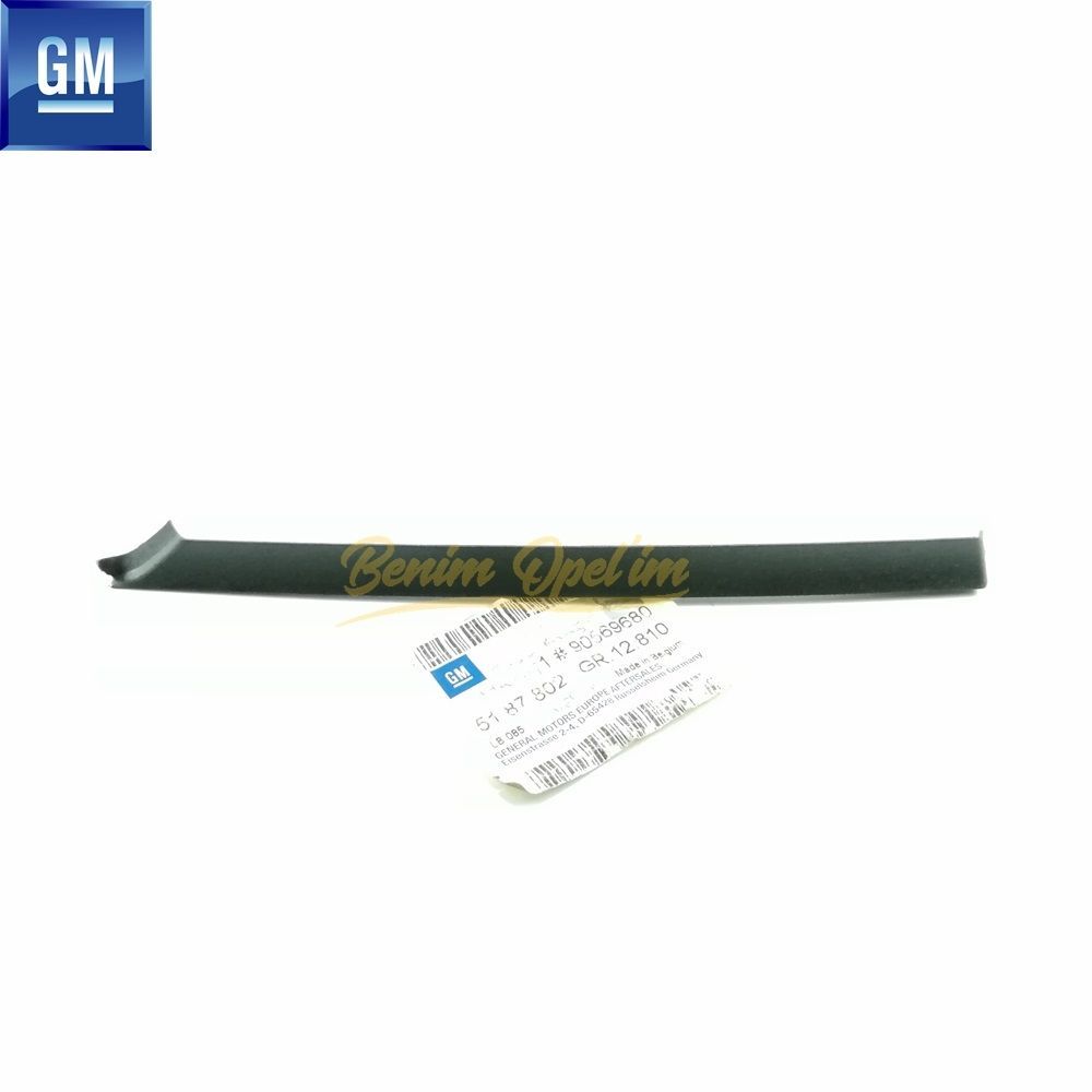 Product Code : 5187802 - Opel Vectra B Sedan (Nb) Right Rear Roof Slide Cover (Gutter Trim) Rh GM Original 5187802 - 90569680