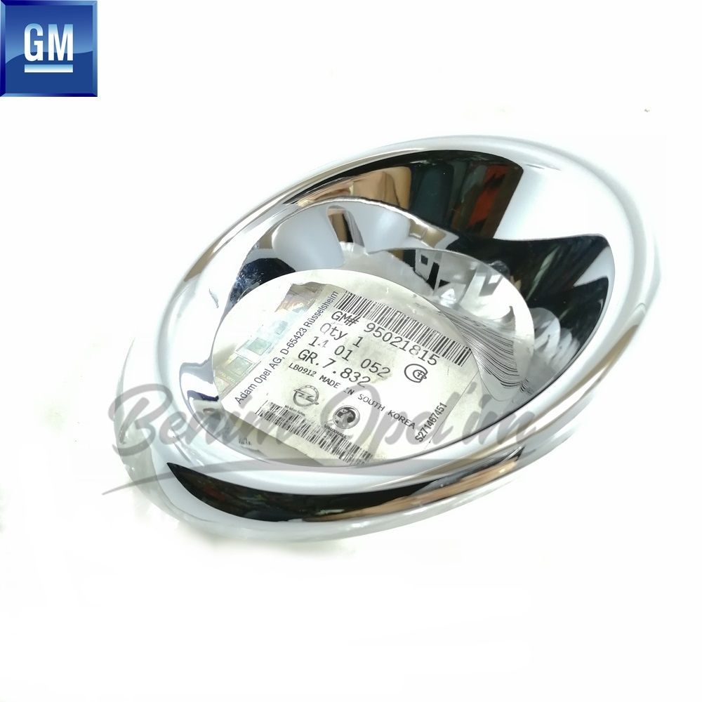 Product Code : 1401052 - Opel Mokka, Mokka X Left Front Fog Lamp Bezel Chrome GM Original 1401052 - 95021815