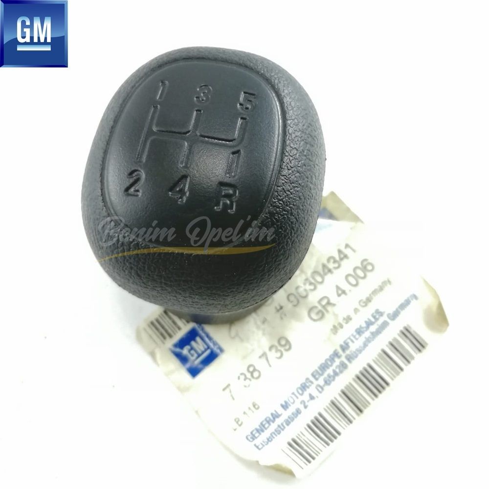 Opel Omega A, Senator B 5 Forward Manual Gear Knob Black GM Genuine 738739 - 90304341