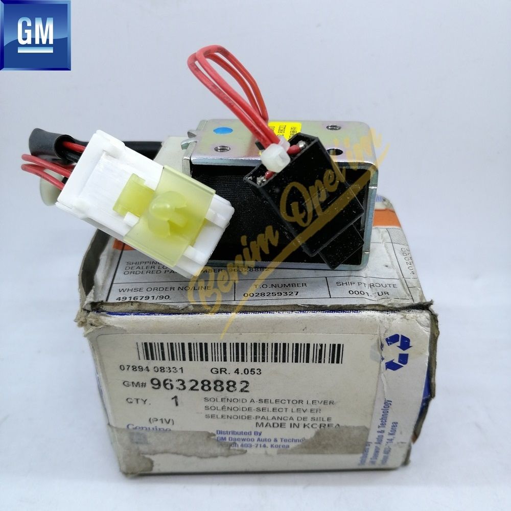 Product Code : 96328882 - Chevrolet Epica V200, Evanda V200 Gear Position Solenoid Valve GM Original 96328882