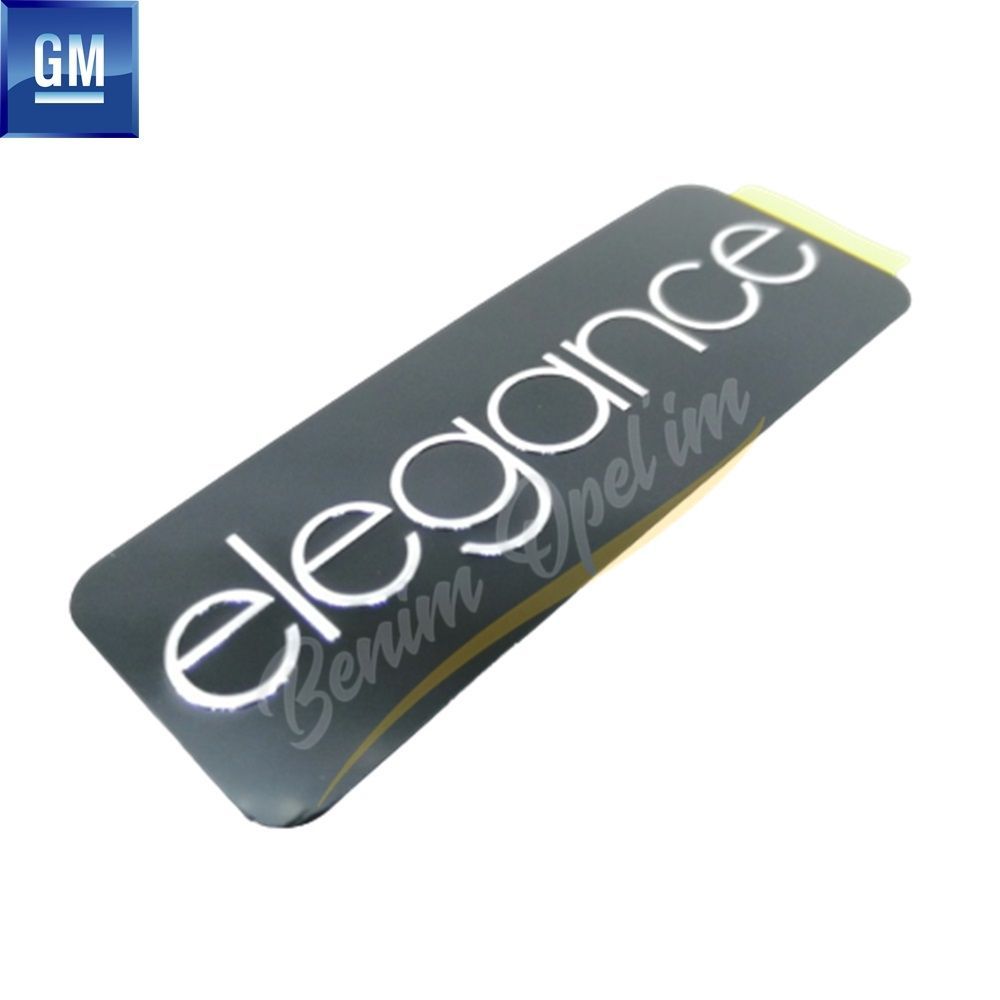 Product Code : 93181770 - Opel Zafira A Front Fender Elegance Lettering GM Original 93181770 - 1103306