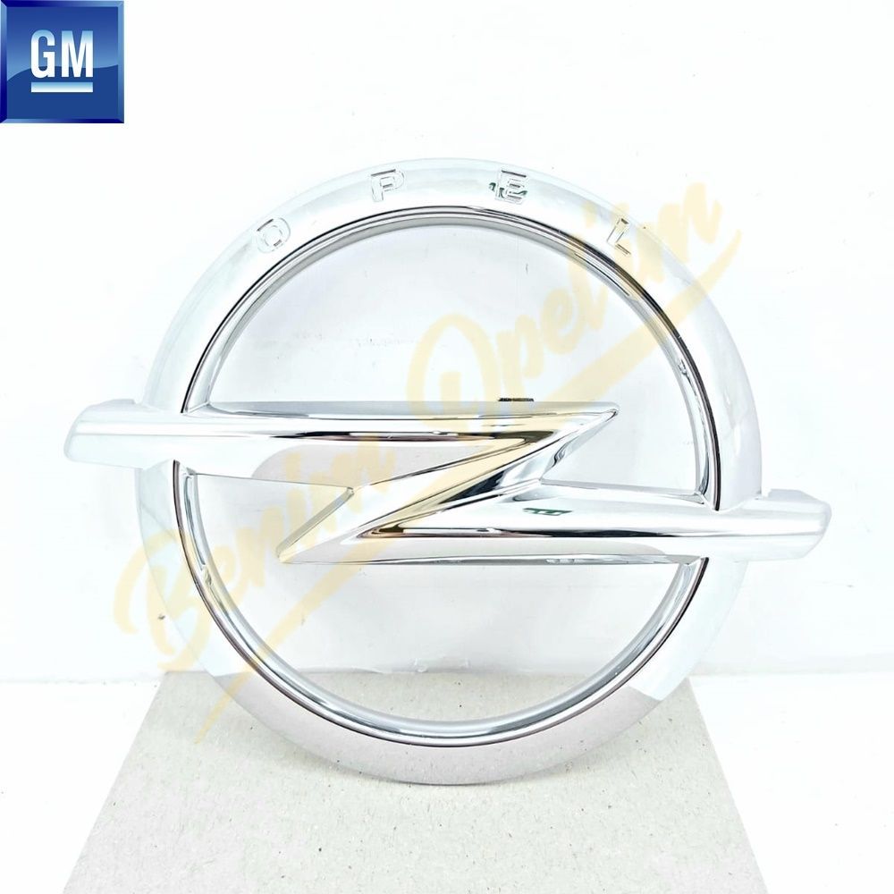 Product Code : 39084455 - Opel Crossland X Front Radiator Louver Opel Emblem Chrome GM Original 39084455