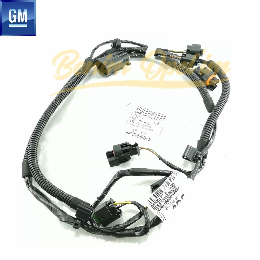 Opel Astra H Sedan (Nb) Rear Pilot Parking System Wiring Harness GM Genuine 6280493 - 94705177 - 94705177