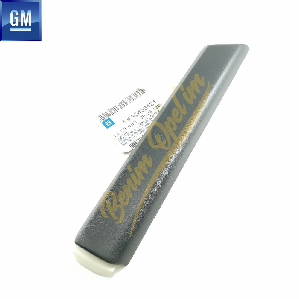 Product Code : 1103053 - Opel Omega A Left Front Fender Moulding Black GM Original 1103053 - 90406421