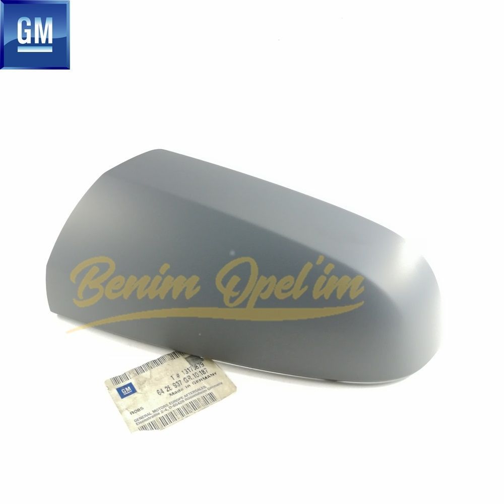 Opel Zafira B Left Outside Rear View Mirror Cover Primer GM Genuine 6428937 - 13170879