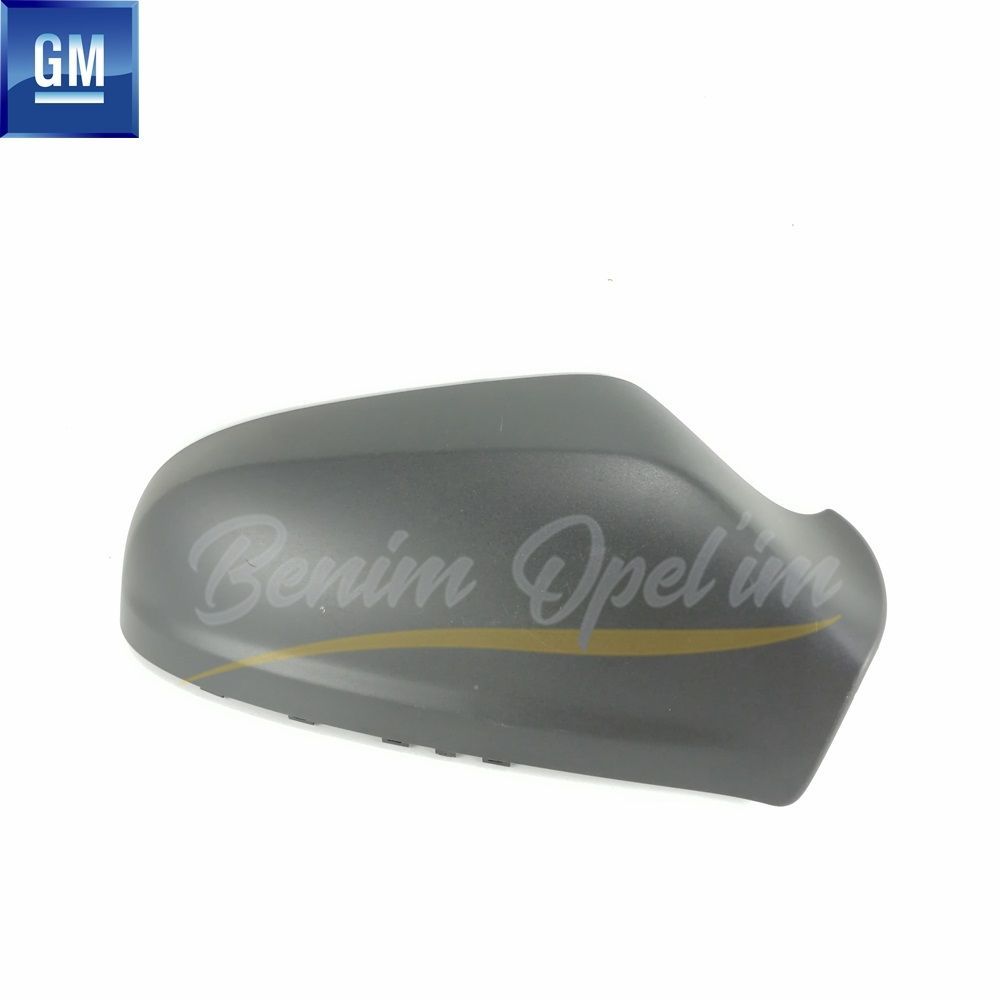 Opel Astra H Right Outside Rear View Mirror Cover Smoked GM Genuine 6428918 - 24463032