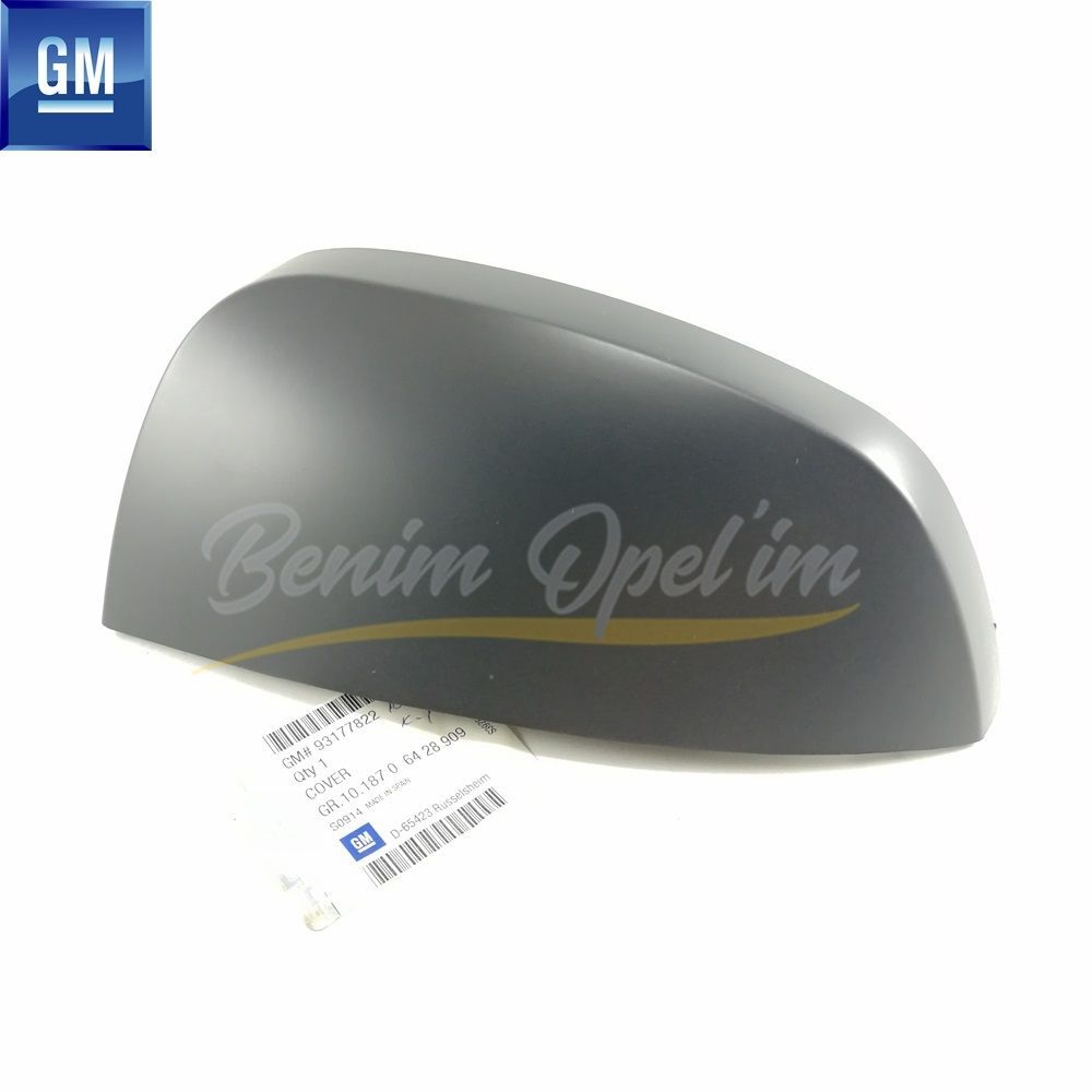 Product Code : 6428909 - Opel Meriva A Left Outside Rear View Mirror Cover Primer GM Genuine 6428909 - 93177822