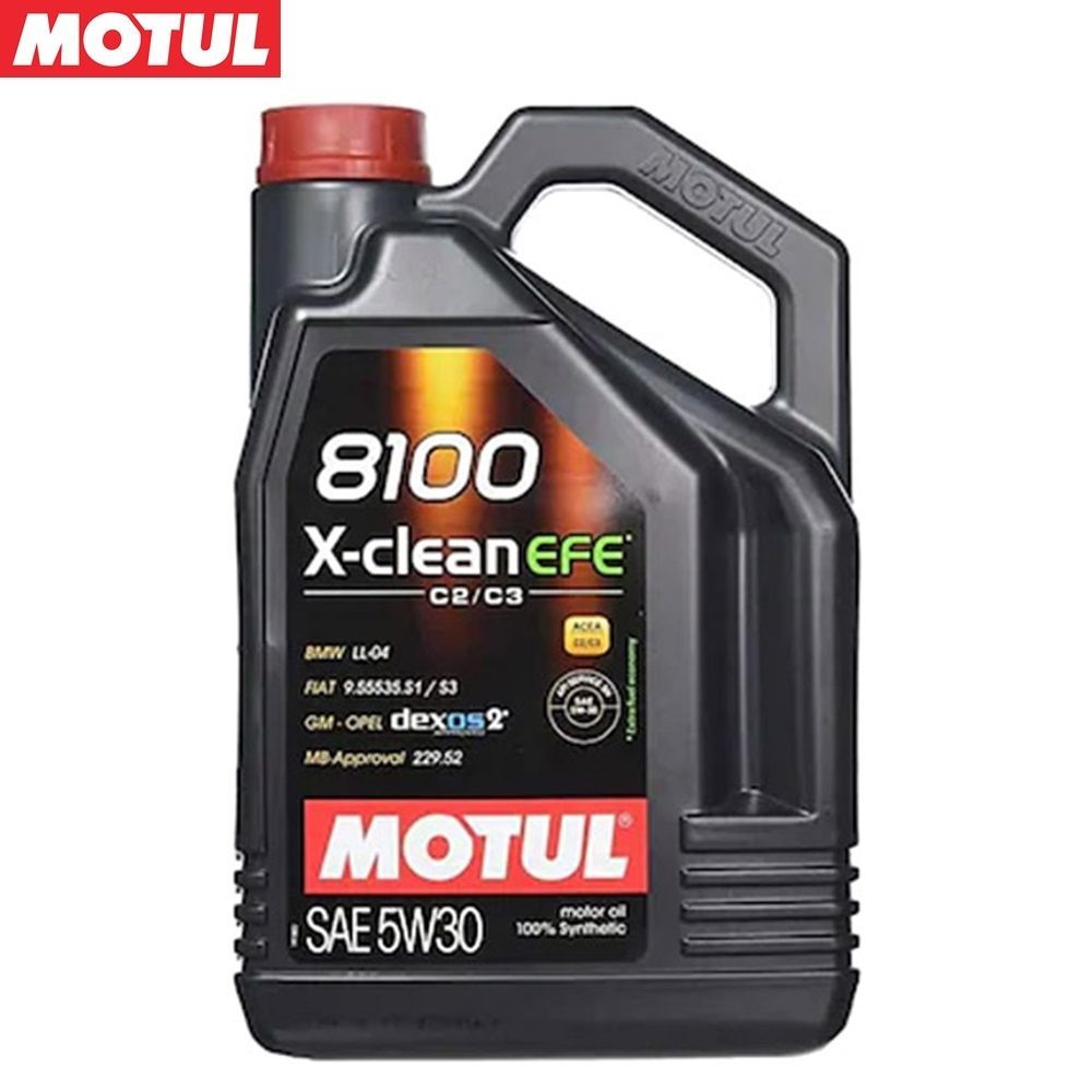 Motul 8100 X-Clean Efe Sae 5W30 (5Lt) Full Synthetic Motor Oil