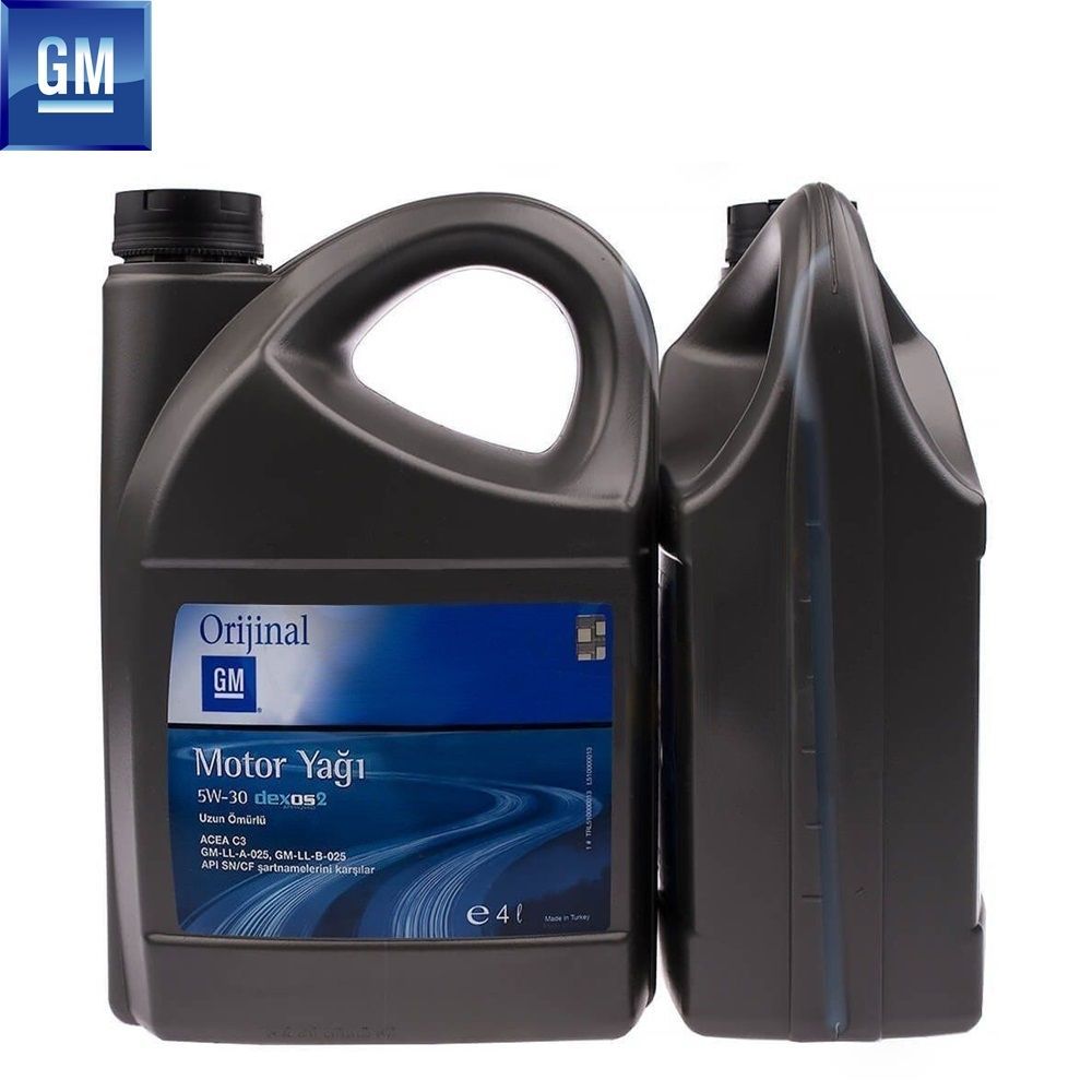 GM Sae 5W30 Dexos 2 (4 Lt) Fully Synthetic Motor Oil TRL510000003