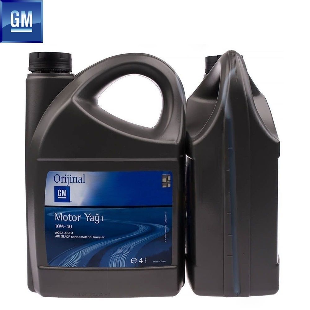 GM 10W40 (4 Lt) Semi-Synthetic Motor Oil TRL510000013