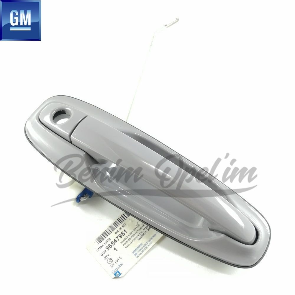 Product Code : 96547951 - Chevrolet Lacetti J200 Left Front Door Exterior Opening Handle Lined GM Genuine 96547951