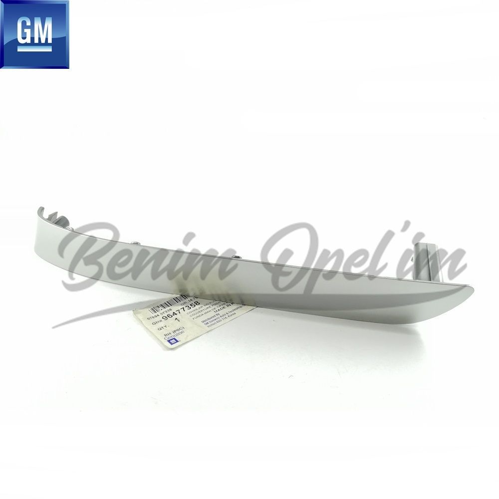 Chevrolet Captiva C100 Right Rear Door Interior Handle Cover Grey GM Genuine 96477358