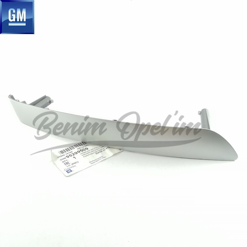 Product Code : 95299509 - Chevrolet Captiva C100 Left Front Door Interior Handle Cover Metallic Grey GM Original 95299509 - 9647732