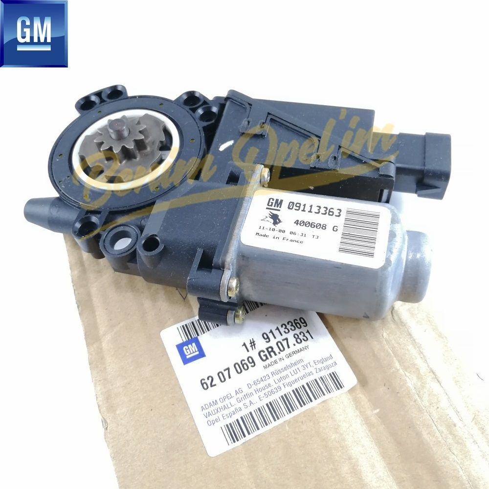 Product Code : 6207069 - Opel Corsa C Left Front Door Window Motor GM Original 6207069 - 9113369