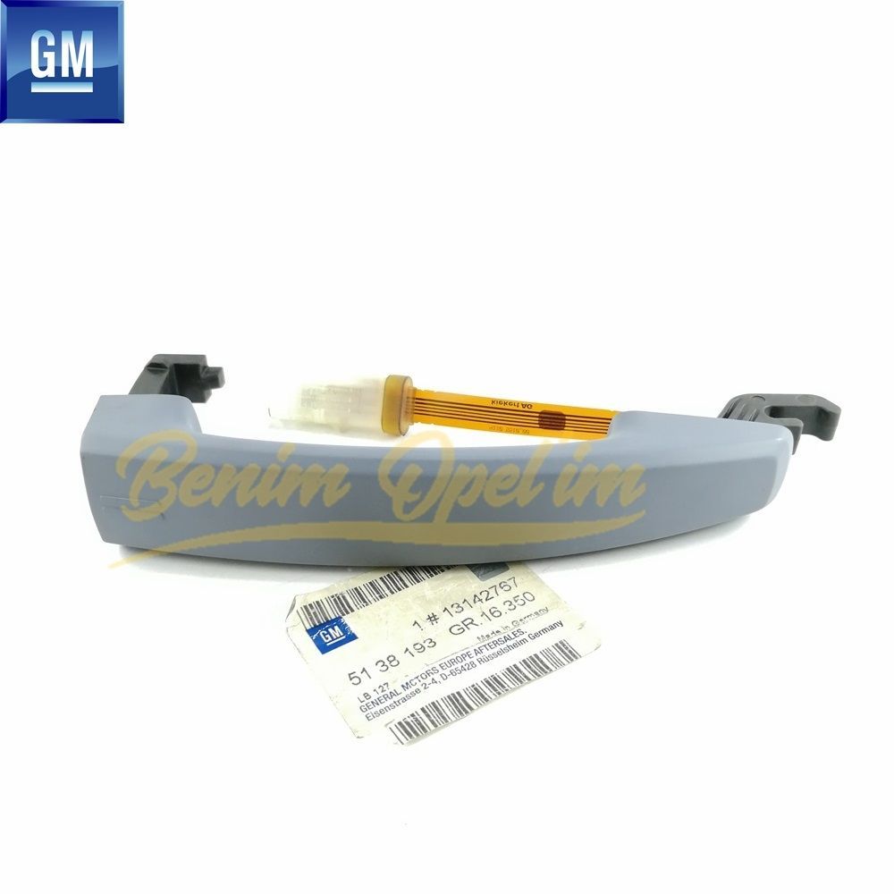 Product Code : 5138193 - Opel Astra H, Zafira B Socket Front Door Exterior Release Handle with Liner (Keyless Entry) GM Genuine 5138193 - 13142767