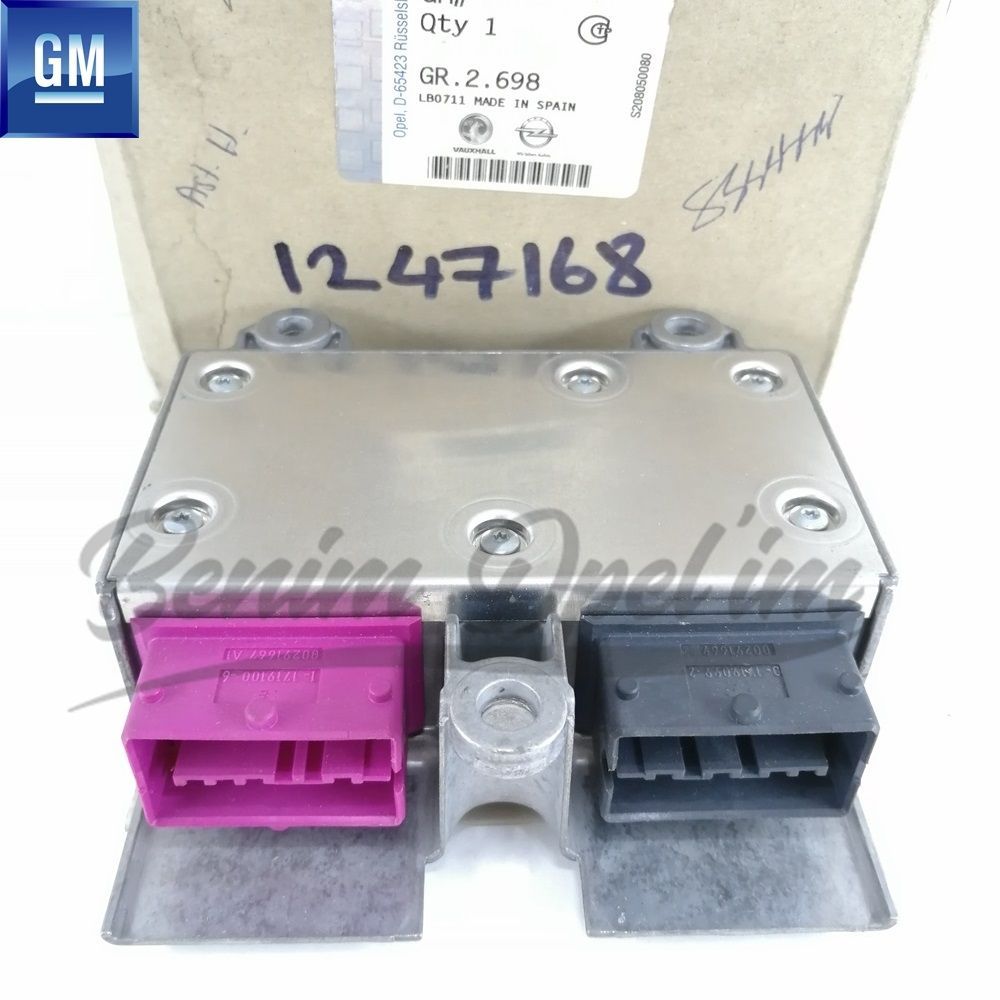 Product Code : 1247168 - Opel Corsa D Airbag Control Unit (Airbag Brain) GM Genuine 1247168 - 13356384