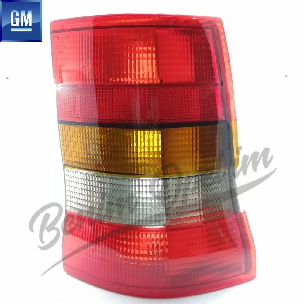 Opel Astra F Stationwagon (Sw) Foggy Complete Right Rear Taillight GM Original 1223974 - 90510615