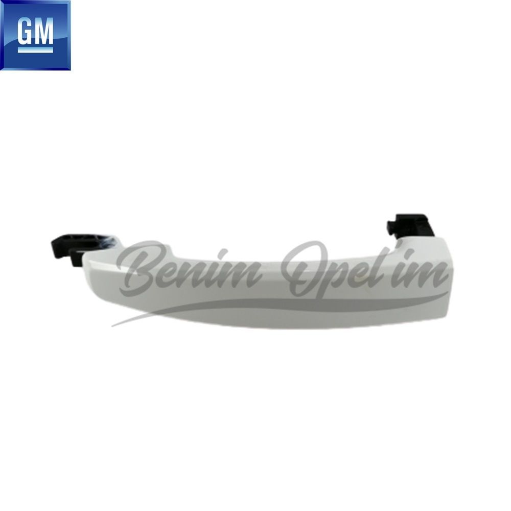 Product Code : 138616B - Door Exterior Opening Handle White Chevrolet Aveo T300, Cruze, Trax, Opel Astra J, Insignia A, Meriva B, Mokka, Zafira C GM Genuine 138616B - 92233089