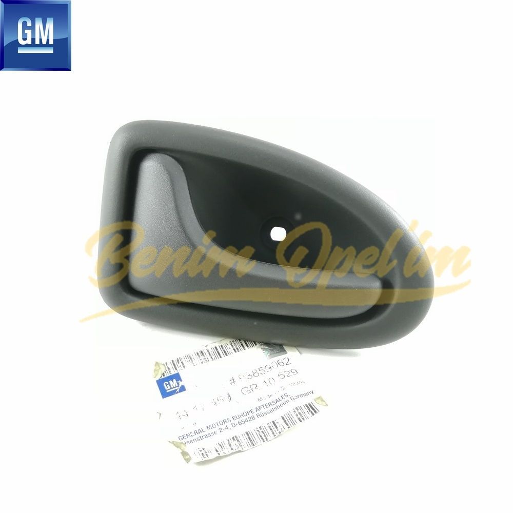 Opel Vivaro, Renault Trafic Rear Door Interior Opening Handle Black GM Genuine 4417450 - 93859062