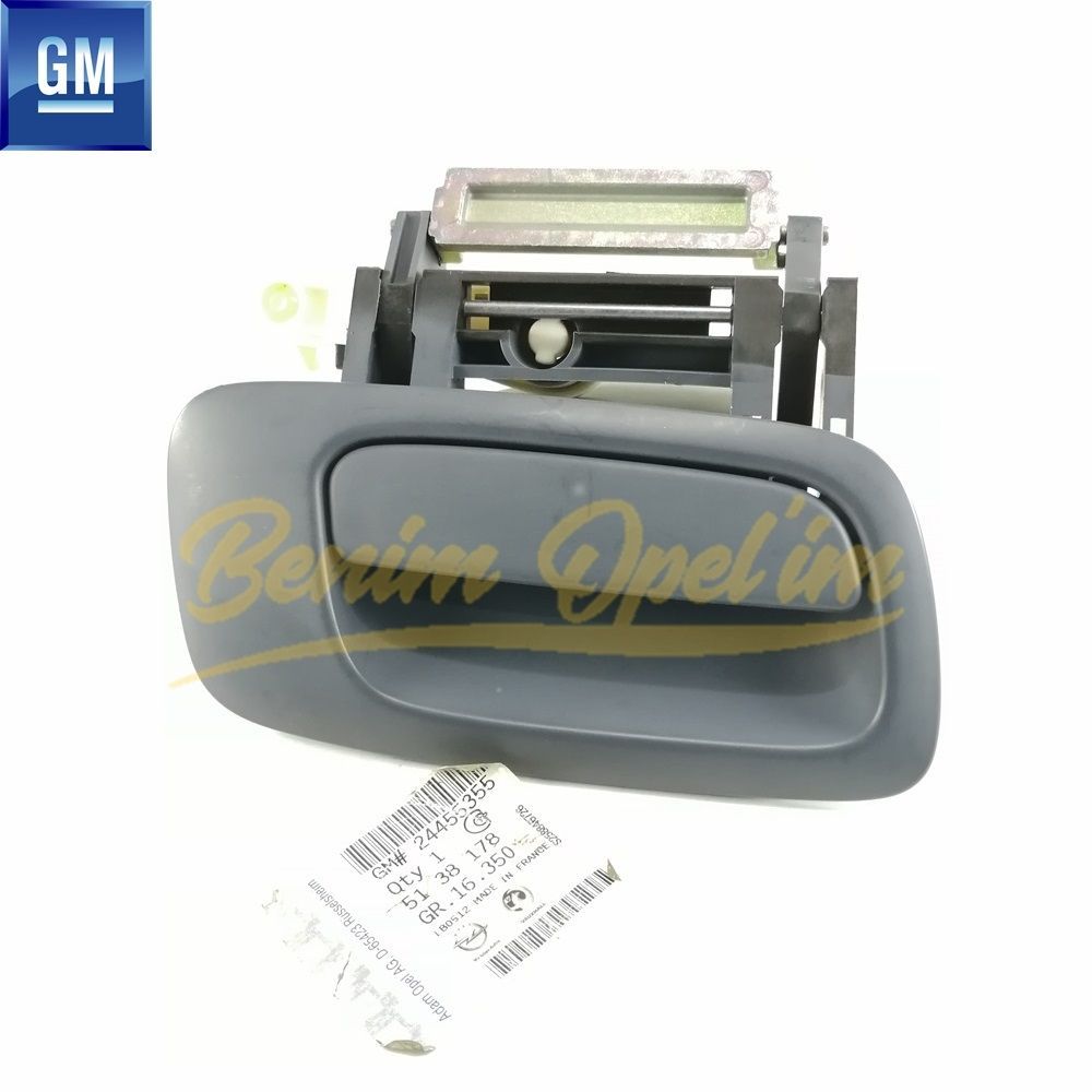 Product Code : 5138178 - Opel Astra G Right Door Exterior Opening Handle Lined GM Genuine 5138178 - 24455355