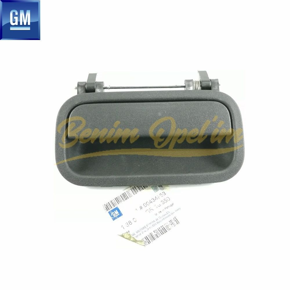 Product Code : 138037 - Opel Corsa B, Astra F Left Rear Door Exterior Opening Handle Black GM Genuine 138037 - 90434963