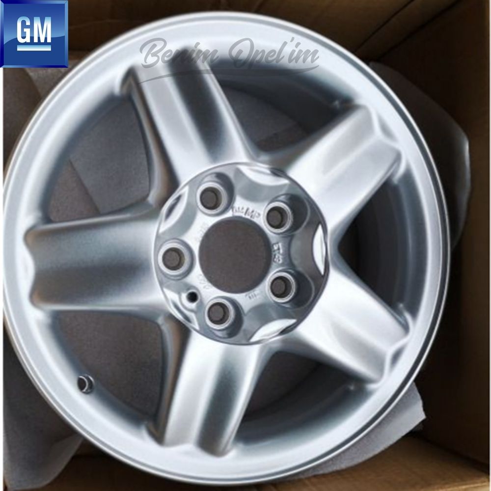 Product Code : 1002461 - Opel Calibra, Vectra B Steel Rim Silver Grey 5 Wheel 6Jx15 Inch Code: Mp 1 Piece Price GM Genuine 1002461 - 9118623