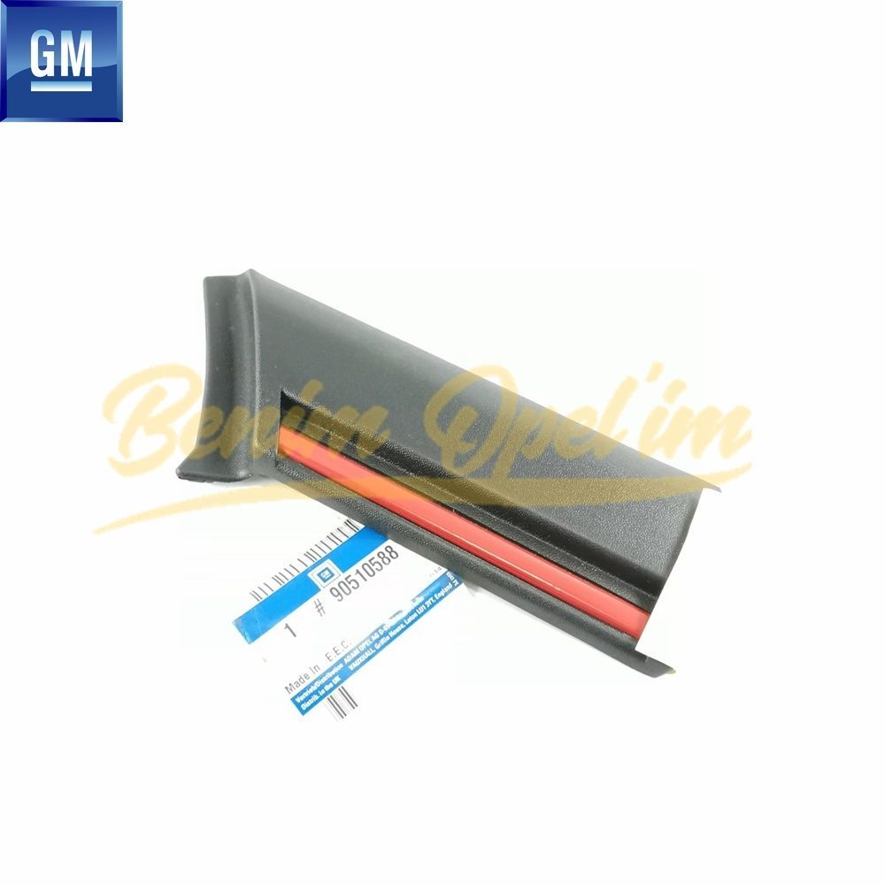 Product Code : 90510588 - Opel Vectra A GT Left Front Fender Moulding with Red Stripe Black GM Original 90510588 - 1103141