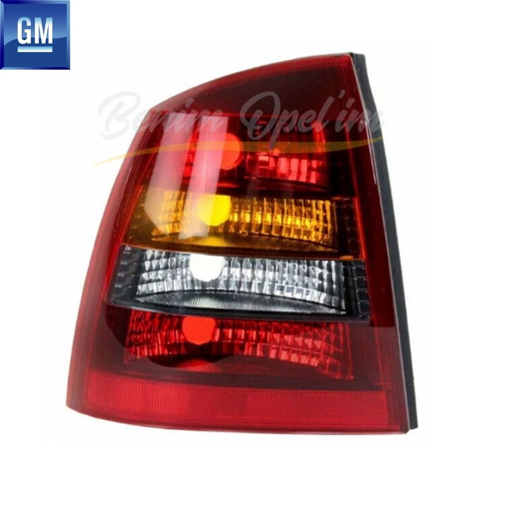 Product Code : 6223024 - Opel Astra G Single Door Sedan Foggy Complete Right Rear Taillight (Hn) GM Original 6223024 - 9117440