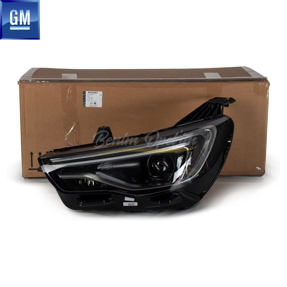 Opel Grandland X Led Complete Left Front Headlamp (Driver Side) GM Original 3551923