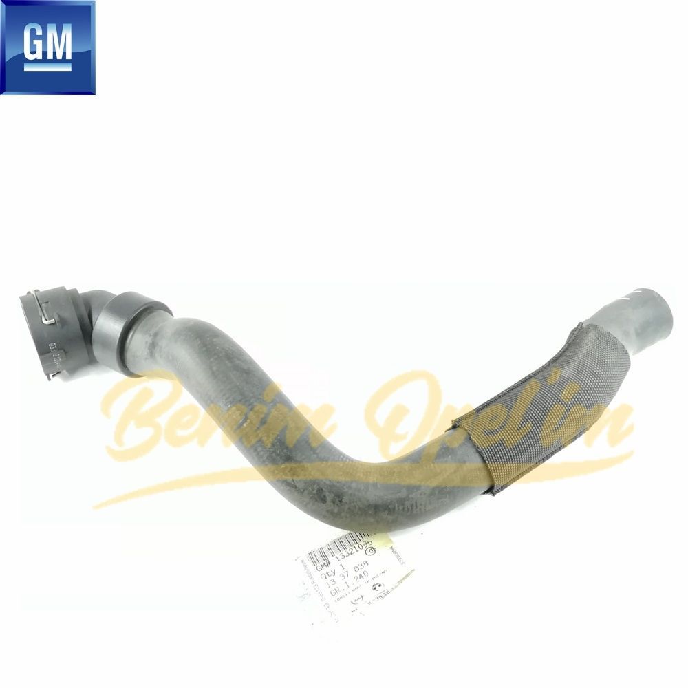 Opel Corsa D Radiator Upper Inlet Hose A13DTC, Z13DTE, A13DTE GM Genuine 1337838 - 13321095