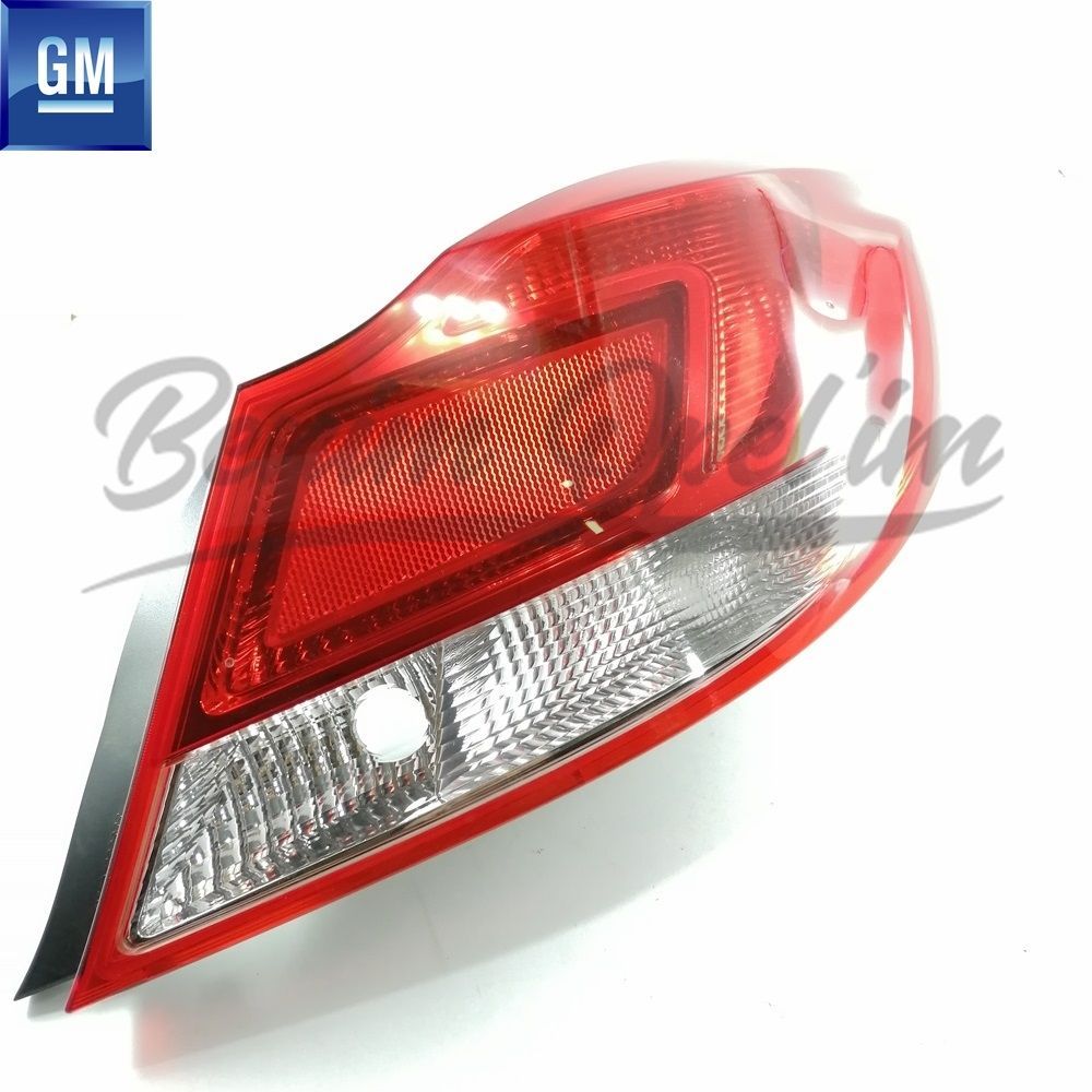 Product Code : 1222194K - Opel Insignia A Sedan Fogless Complete Right Rear Taillight Red White (AU) , Damaged GM Genuine 1222194K - 13279628 - 13279628