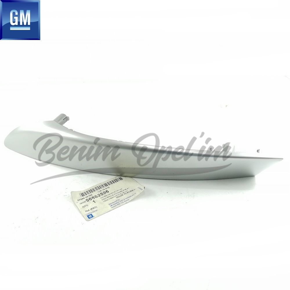 Chevrolet Aveo T250, Aveo T255 Right Front Door Interior Handle Grey GM Genuine 96862596