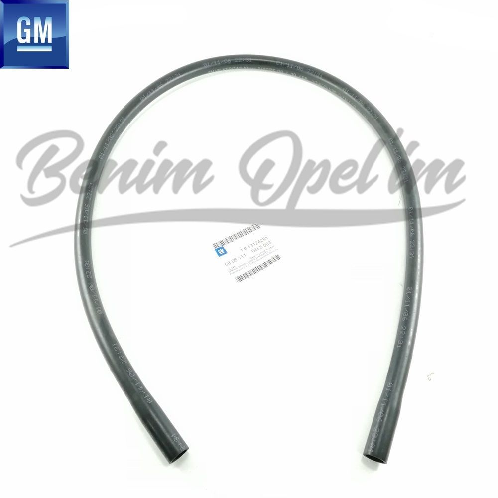 Fuel Tank Ventilation Hose 1.2/1.6/1.8/2.2 Opel Astra G, Zafira A, Corsa C GM Genuine 5806111 - 13124291