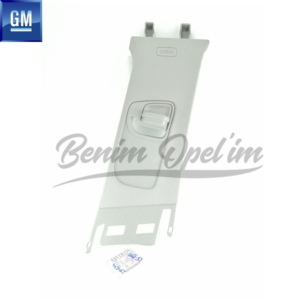 Product Code : 2225198 - Opel Astra J Right Upper Middle Pillar Inner Bakelite Light Grey (Side Airbag Cover) GM Genuine 2225198 - 13307394