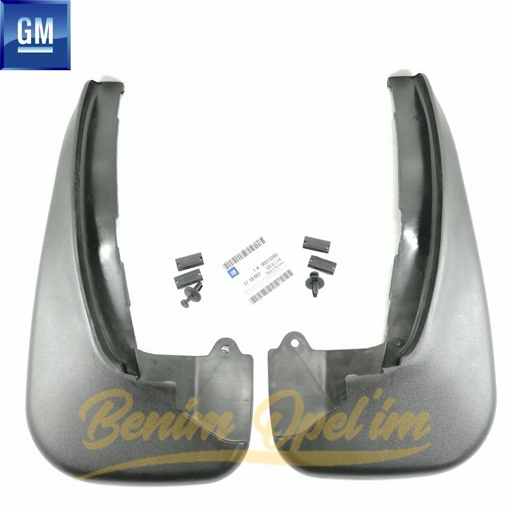 Opel Vectra B Front Trouser Kit Black GM Genuine 1718027 - 90513285