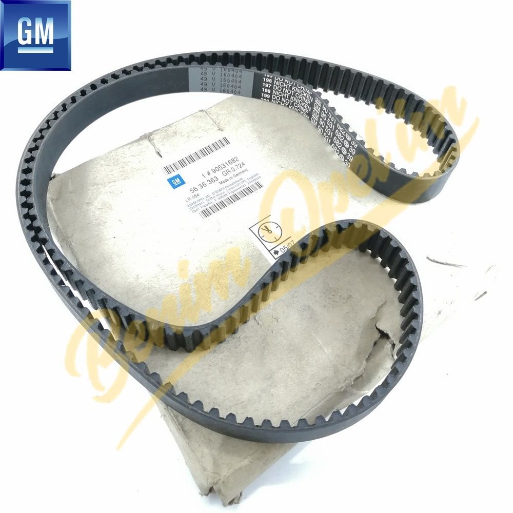 Timing Gear Belt 40812X24mm 1.8/2.0 Opel Astra F, Calibra, Omega B, Vectra A, Vectra B GM Original 90531682 - 5636363