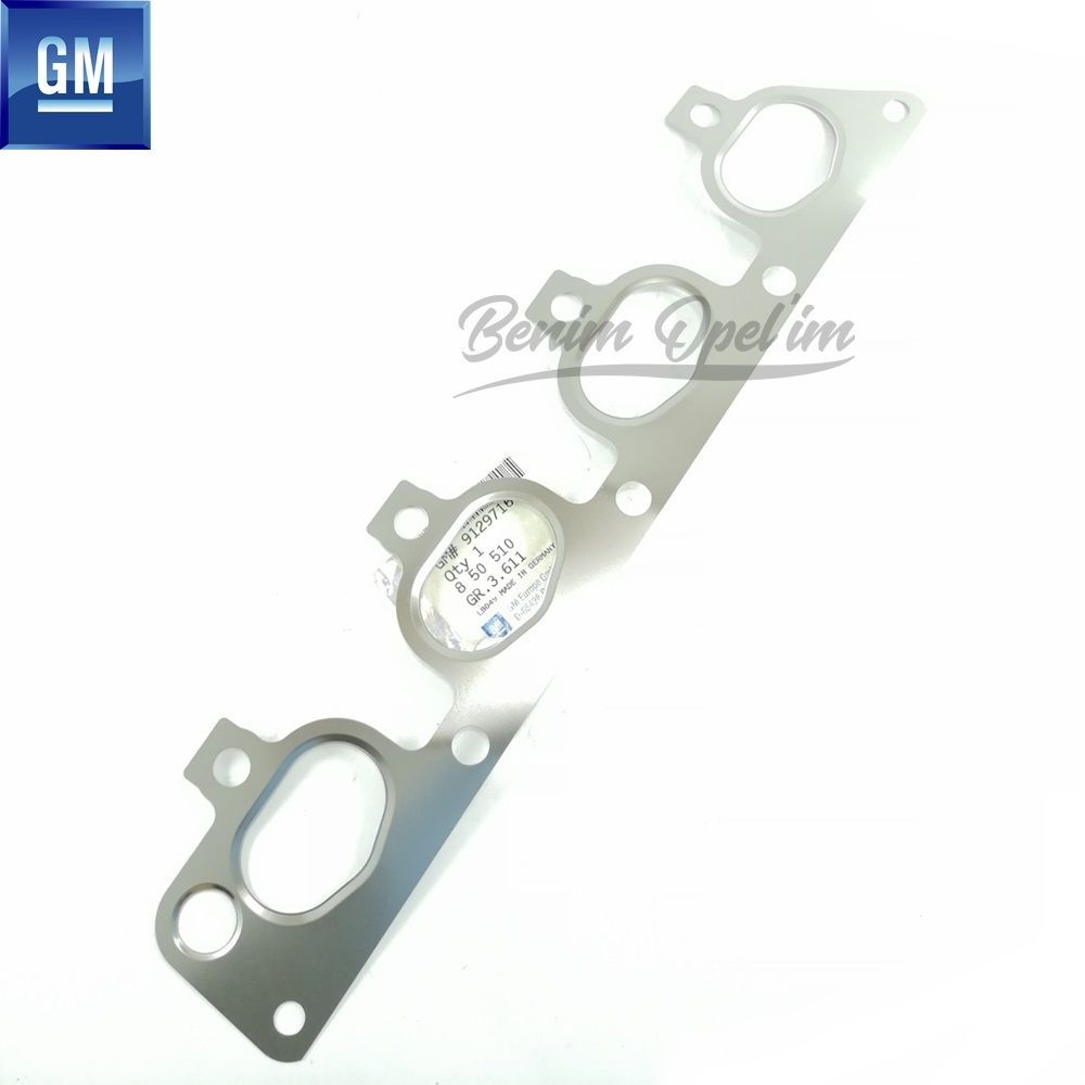 Exhaust Manifold Gasket 1.4/1.6 Opel Astra G, Corsa C, Meriva A, Vectra B C, Zafira A B GM Genuine 850510 - 9129716