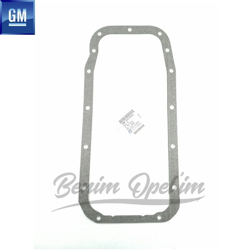 Product Code : 652611 - Oil Sump Gasket 1.4/1.6 8V Opel Astra F G, Zafira A, Corsa B, Tigra A, Vectra A B GM Genuine 652611 - 90572656