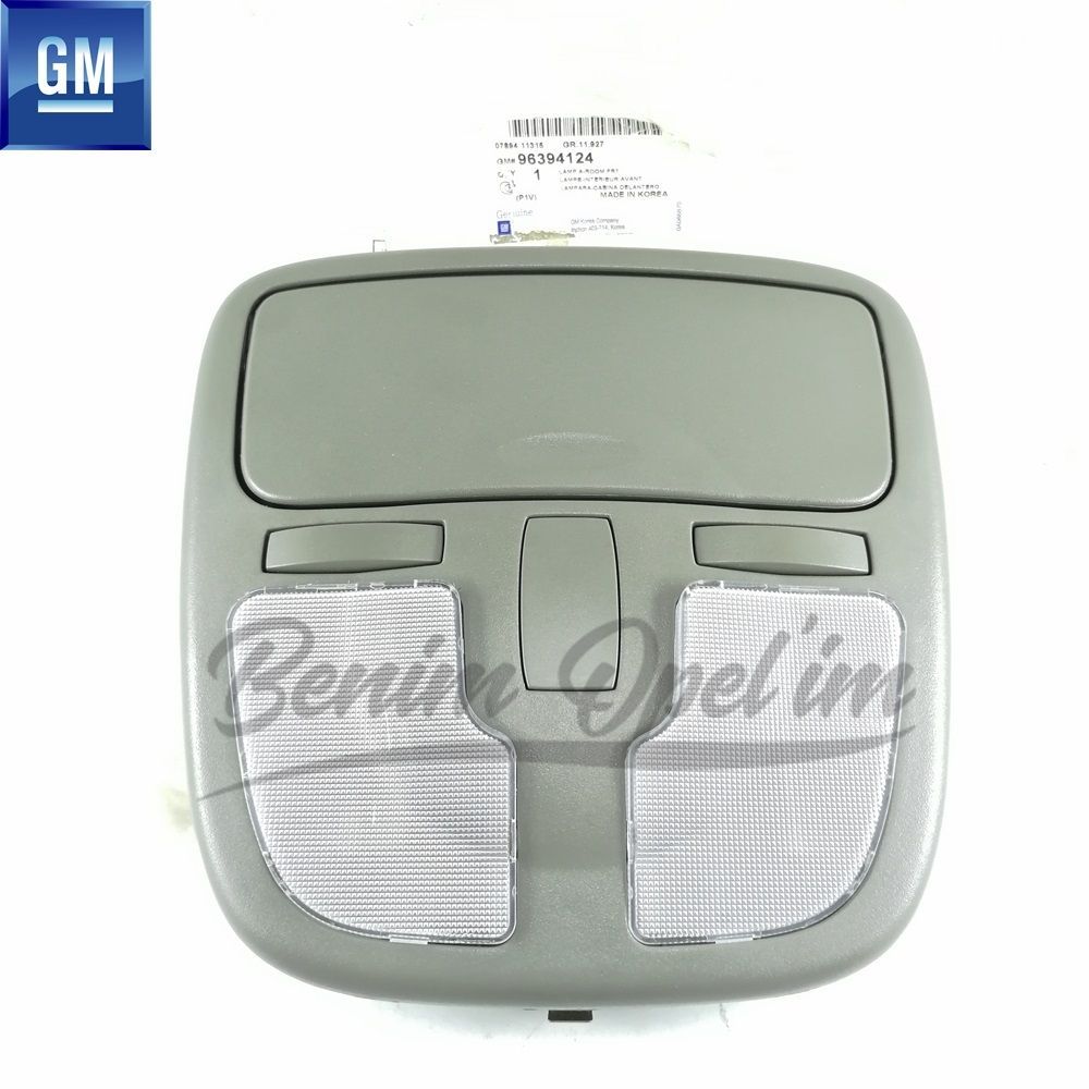 Product Code : 96394124 - Chevrolet Evanda V200 Roof Glasses Cup And Interior Lighting Lamp Grey GM Original 96394124