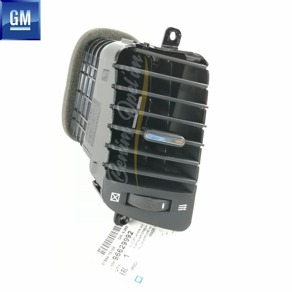 Product Code : 96629992 - Chevrolet Captiva C100 Complete Left Centre Vent Grille Black GM Genuine 96629992